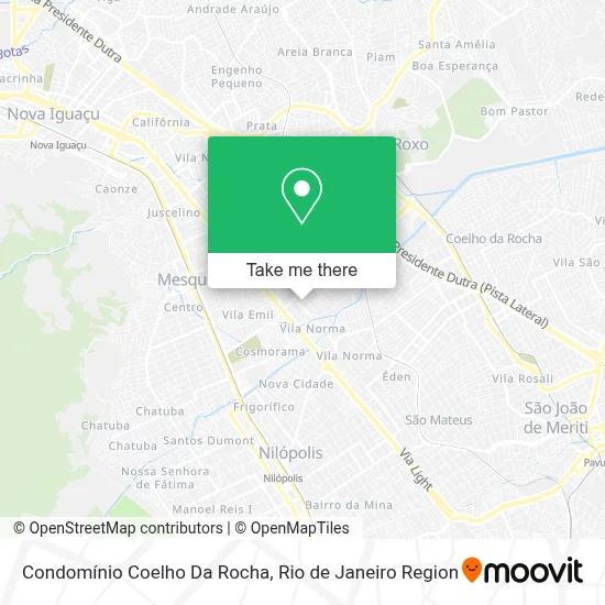 Condomínio Coelho Da Rocha map