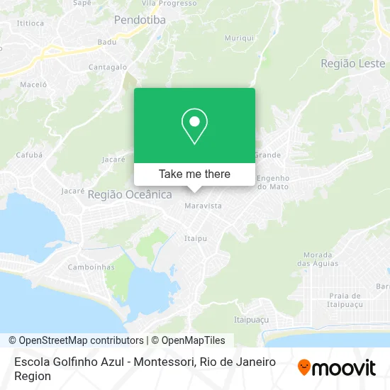 Escola Golfinho Azul - Montessori map