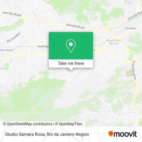 Studio Samara Rosa map