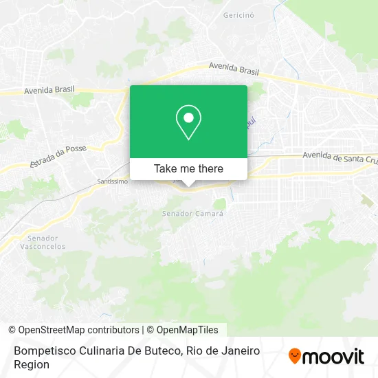 Bompetisco Culinaria De Buteco map
