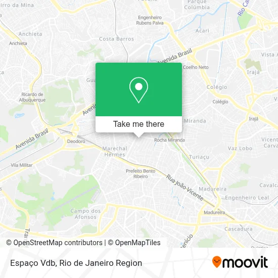 Espaço Vdb map