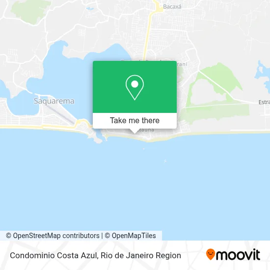 Condominio Costa Azul map