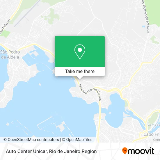 Auto Center Unicar map