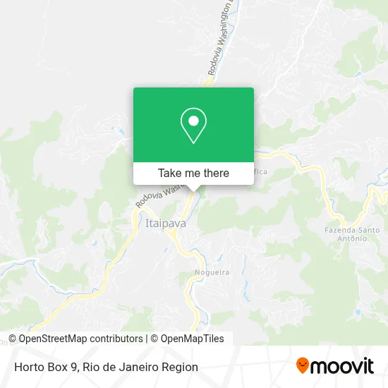 Horto Box 9 map