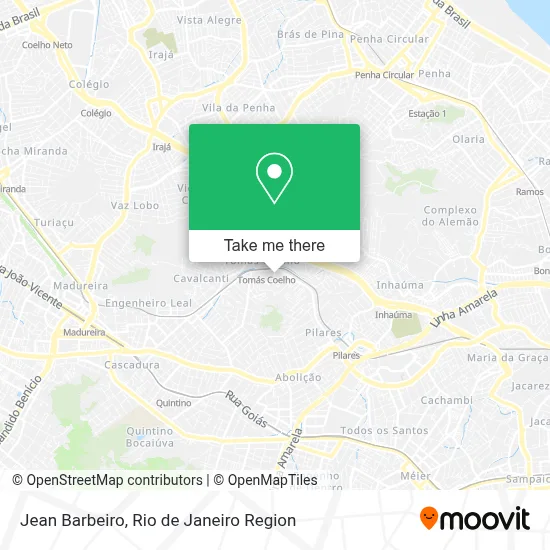 Jean Barbeiro map