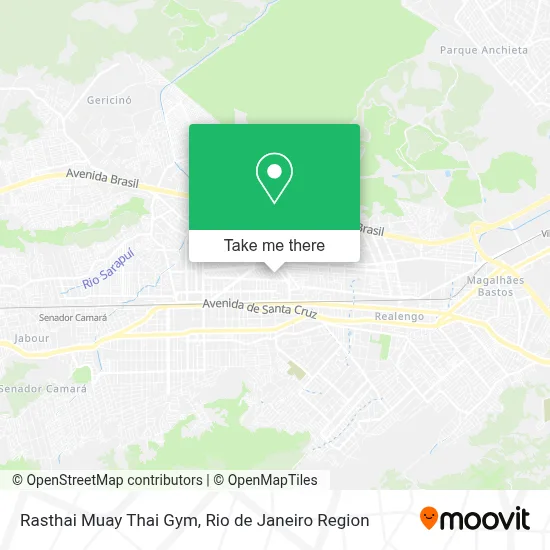 Rasthai Muay Thai Gym map