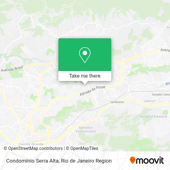 Condomínio Serra Alta map