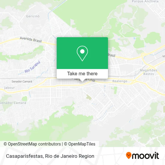 Casaparisfestas map