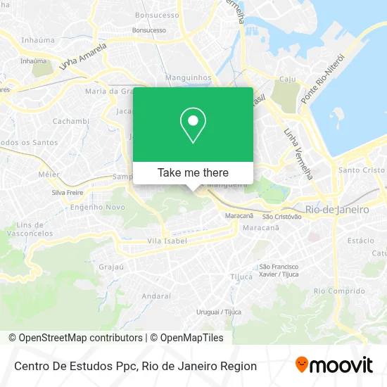 Centro De Estudos Ppc map