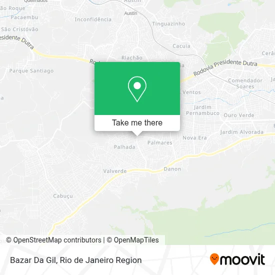 Bazar Da Gil map
