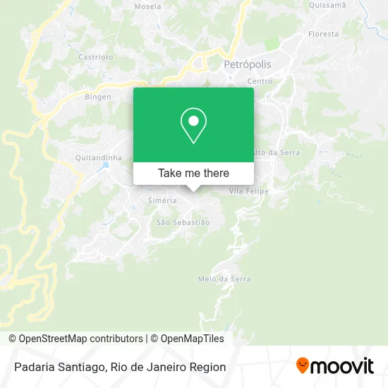 Padaria Santiago map