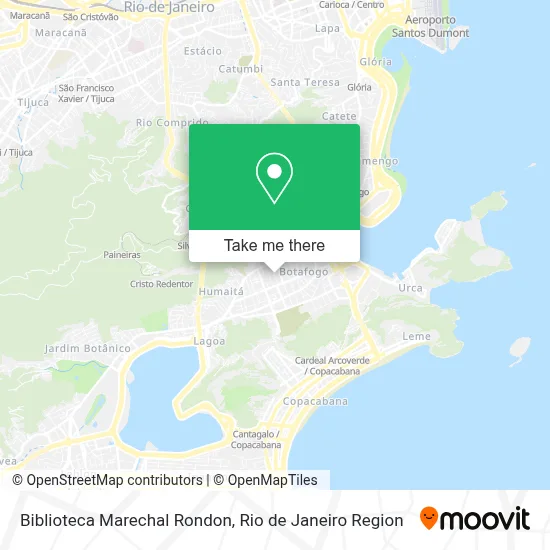 Biblioteca Marechal Rondon map
