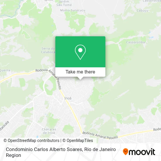 Condomínio Carlos Alberto Soares map