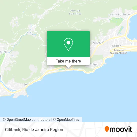 Citibank map