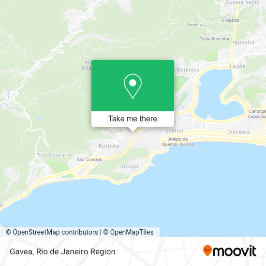 Gavea map