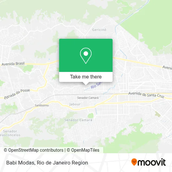 Babi Modas map