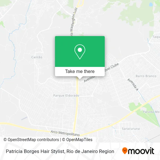 Patricia Borges Hair Stylist map