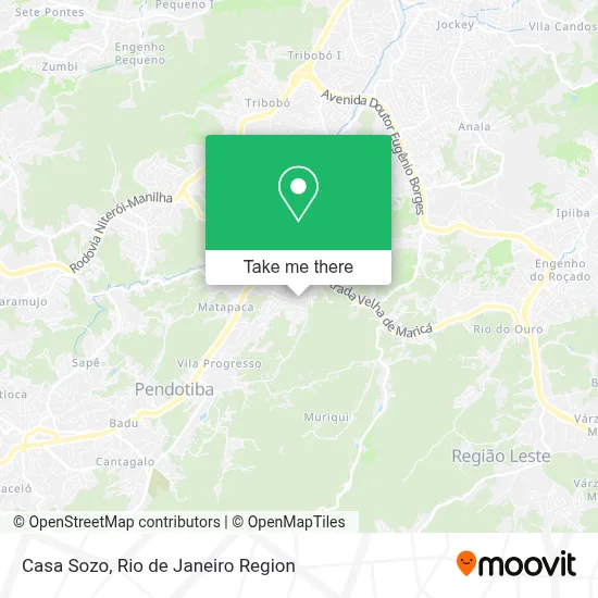 Casa Sozo map
