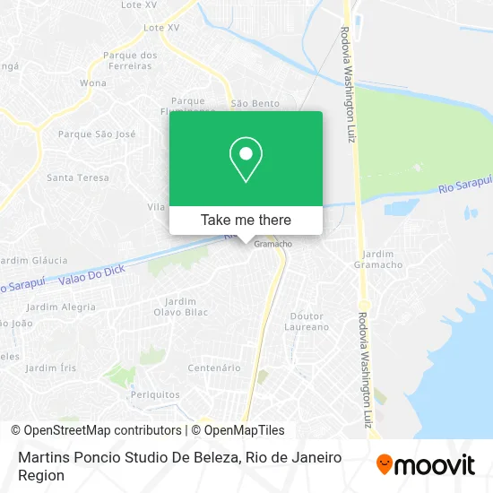 Martins Poncio Studio De Beleza map