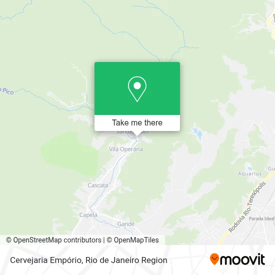 Cervejaria Empório map