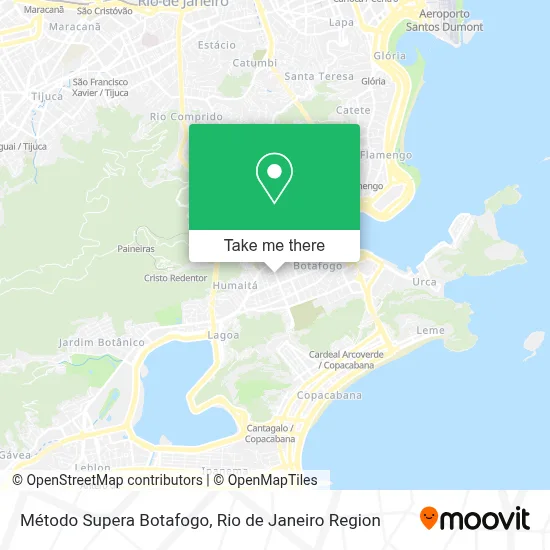 Método Supera Botafogo map