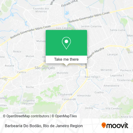 Barbearia Do Bodão map