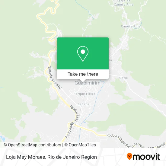 Loja May Moraes map
