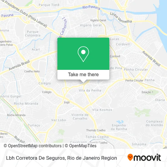Lbh Corretora De Seguros map