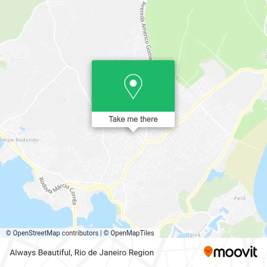 Sempre Bella map
