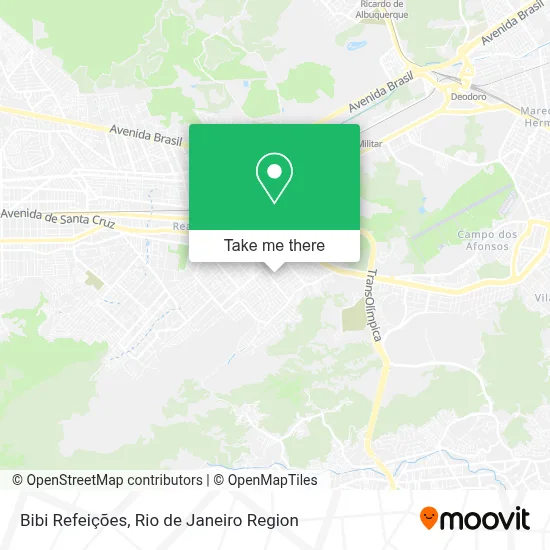 Bibi Refeições map