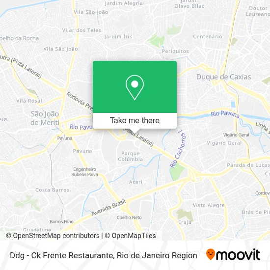 Ddg - Ck Frente Restaurante map