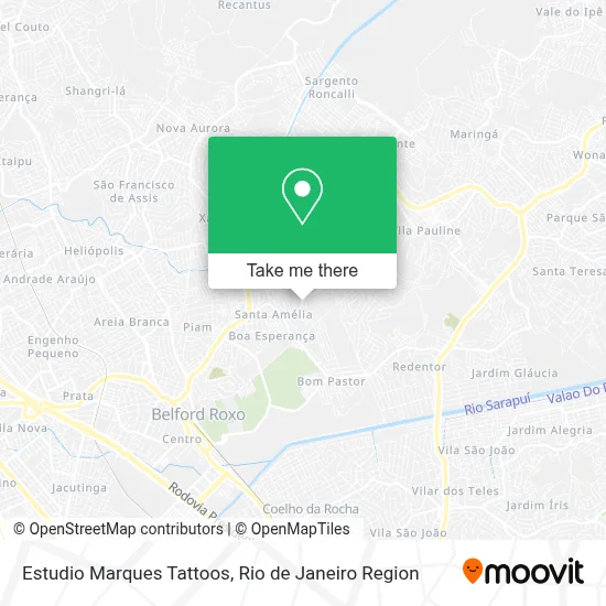 Estudio Marques Tattoos map