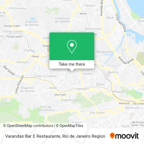 Varandas Bar E Restaurante map