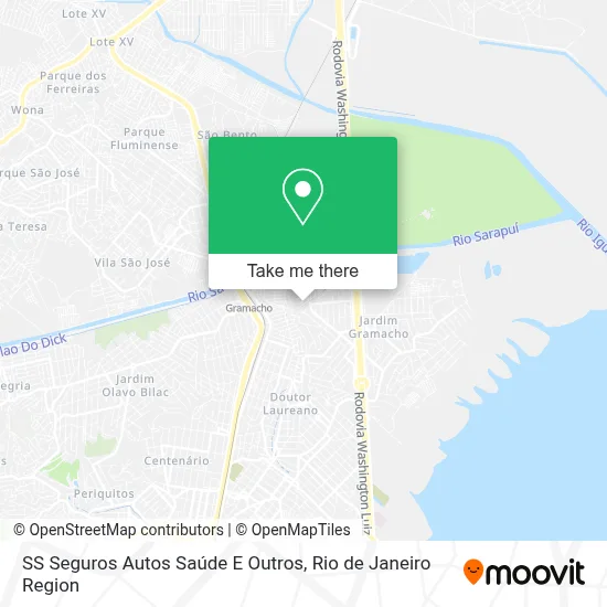 SS Seguros Autos Saúde E Outros map