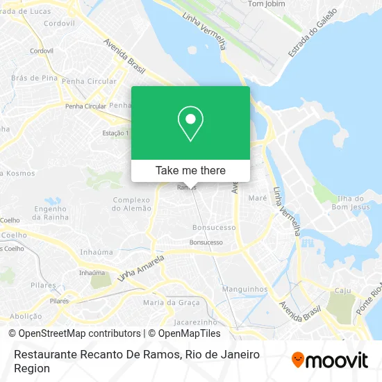 Restaurante Recanto De Ramos map