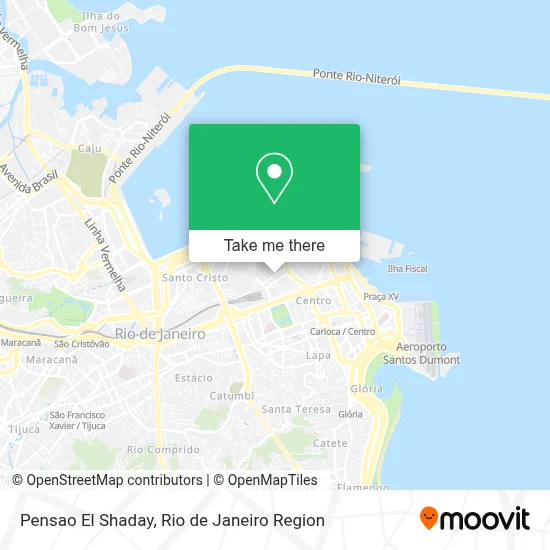 Pensao El Shaday map