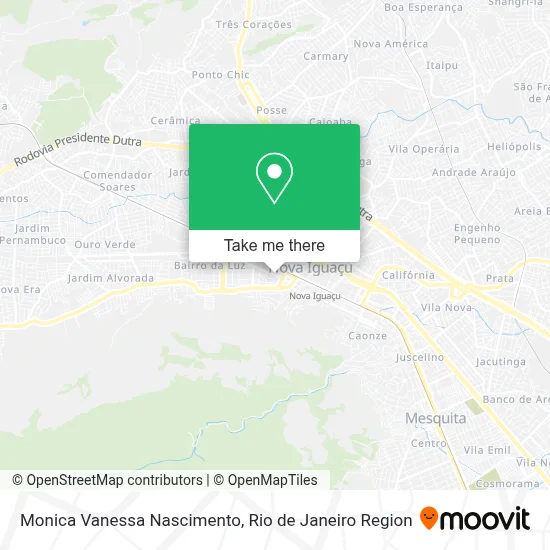 Monica Vanessa Nascimento map
