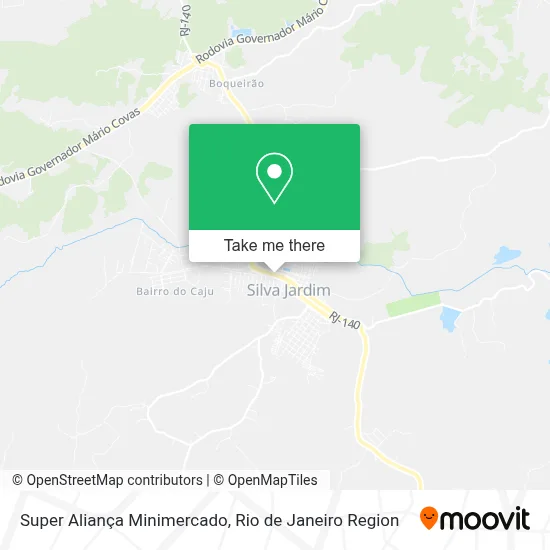 Super Aliança Minimercado map