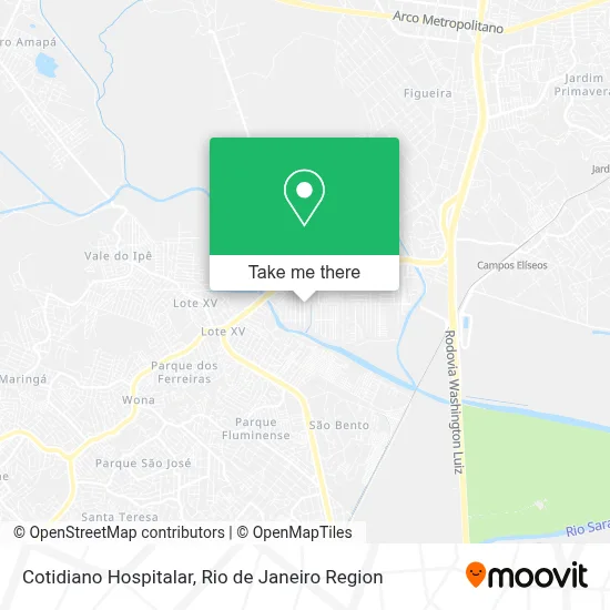 Cotidiano Hospitalar map