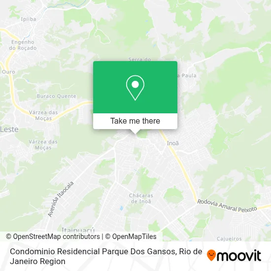 Condominio Residencial Parque Dos Gansos map