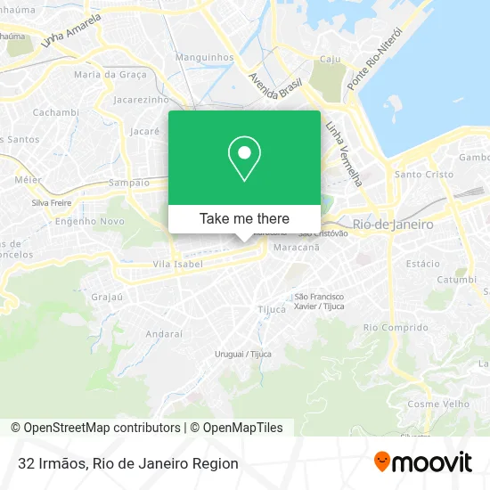 32 Irmãos map