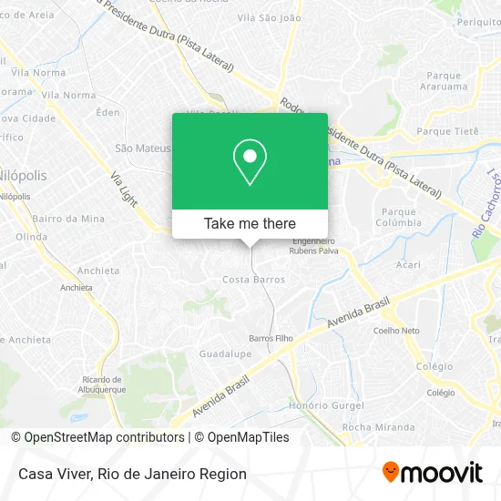 Casa Viver map
