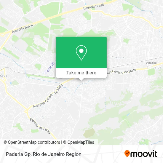Padaria Gp map