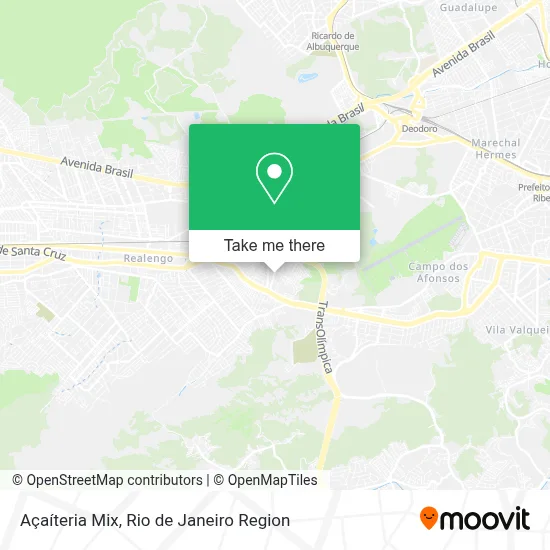 Açaíteria Mix map
