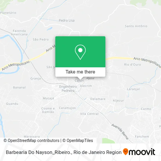 Barbearia Do Nayson_Ribeiro. map