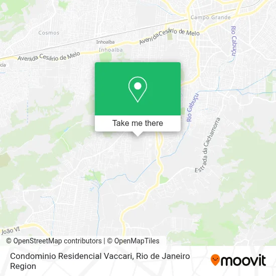 Condominio Residencial Vaccari map