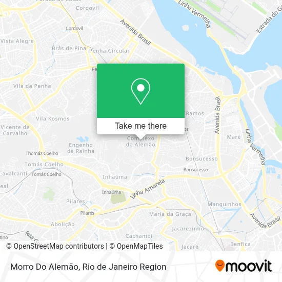 Morro Do Alemão map