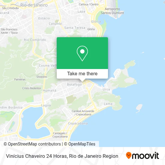 Vinícius Chaveiro 24 Horas map
