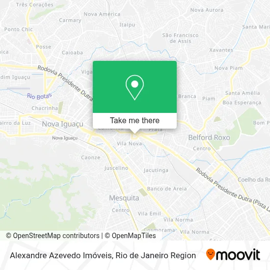 Alexandre Azevedo Imóveis map