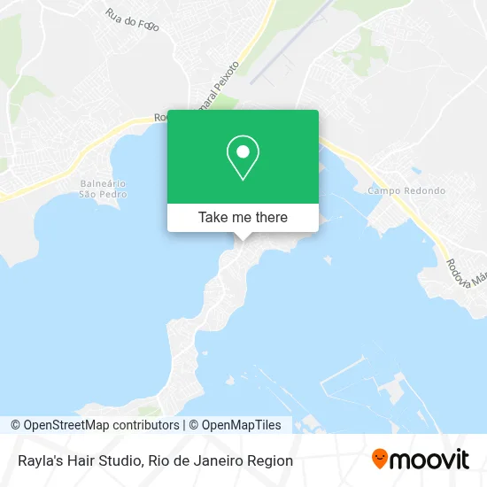 Rayla's Hair Studio map